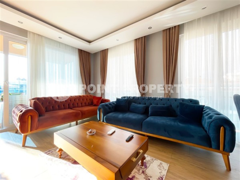 Уютные апартаменты на 8-м этаже в центре района Тосмур.-id-3591-фото-2