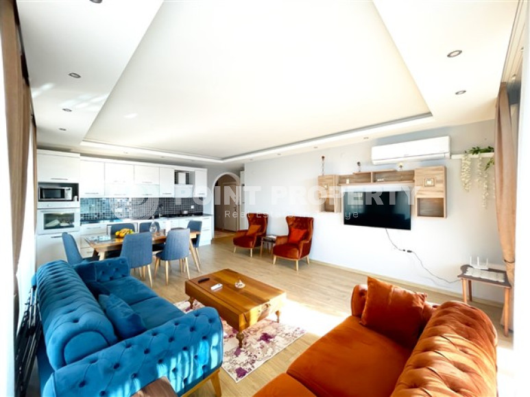 Уютные апартаменты на 8-м этаже в центре района Тосмур.-id-3591-фото-3