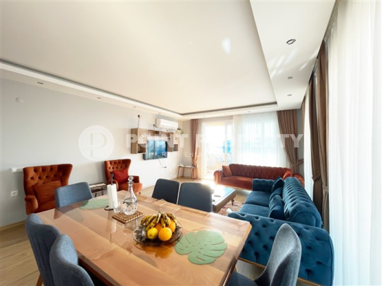 Уютные апартаменты на 8-м этаже в центре района Тосмур.-id-3591-фото-5