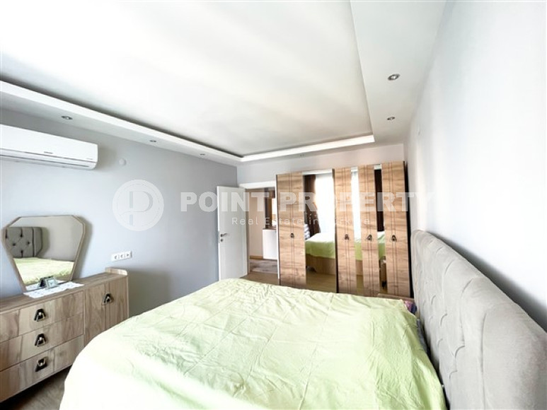 Уютные апартаменты на 8-м этаже в центре района Тосмур.-id-3591-фото-7