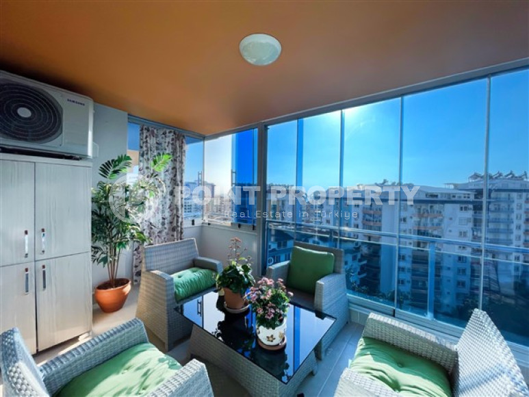 Уютные апартаменты на 8-м этаже в центре района Тосмур.-id-3591-фото-11