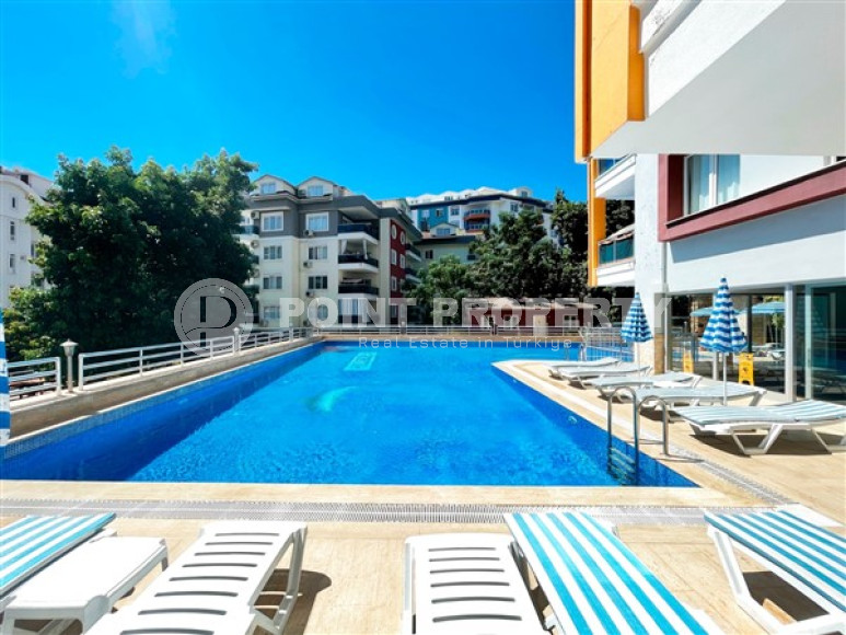 Уютные апартаменты на 8-м этаже в центре района Тосмур.-id-3591-фото-13