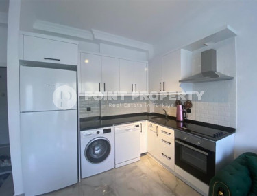 Небольшая квартира 1+1 на 8-м этаже в новом жилом комплексе.-id-3593-фото-3