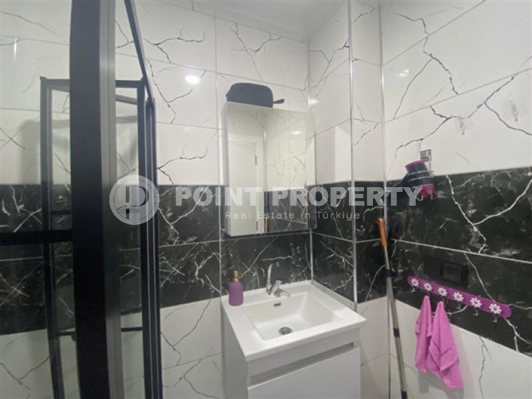 Небольшая квартира 1+1 на 8-м этаже в новом жилом комплексе.-id-3593-фото-6