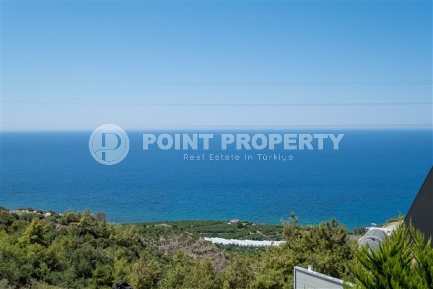 Роскошная вилла 3+1 с панорамным видом на море в районе Каргыджак.-id-3599-фото-19