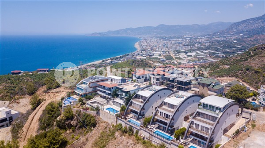 Роскошная вилла 3+1 с панорамным видом на море в районе Каргыджак.-id-3599-фото-24