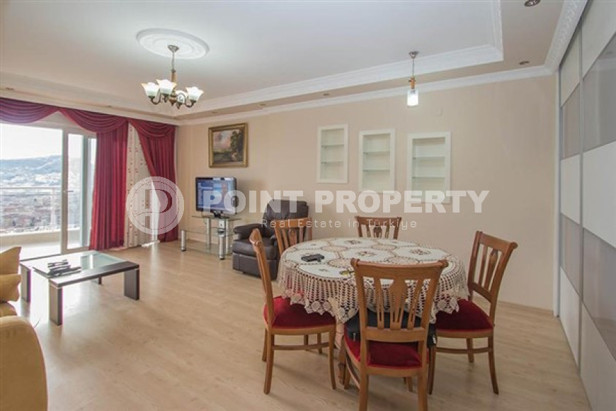 Атмосферная квартира с площадью 105 м2, центр Аланьи, район Бекташ-id-3601-фото-9