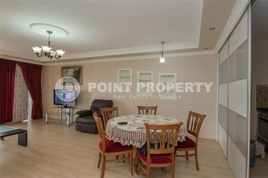 Атмосферная квартира с площадью 105 м2, центр Аланьи, район Бекташ-id-3601-фото-10