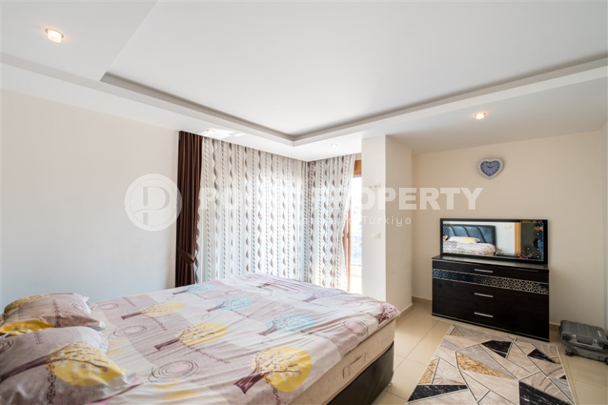 View apartment with two bedrooms, 112m² in an elite complex in Alanya - Cikcilli-id-1314-photo-8