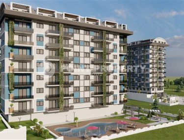 Резиденция из трёх высотных корпусов на начальном этапе строительства в районе Демирташ-id-3602-фото-2