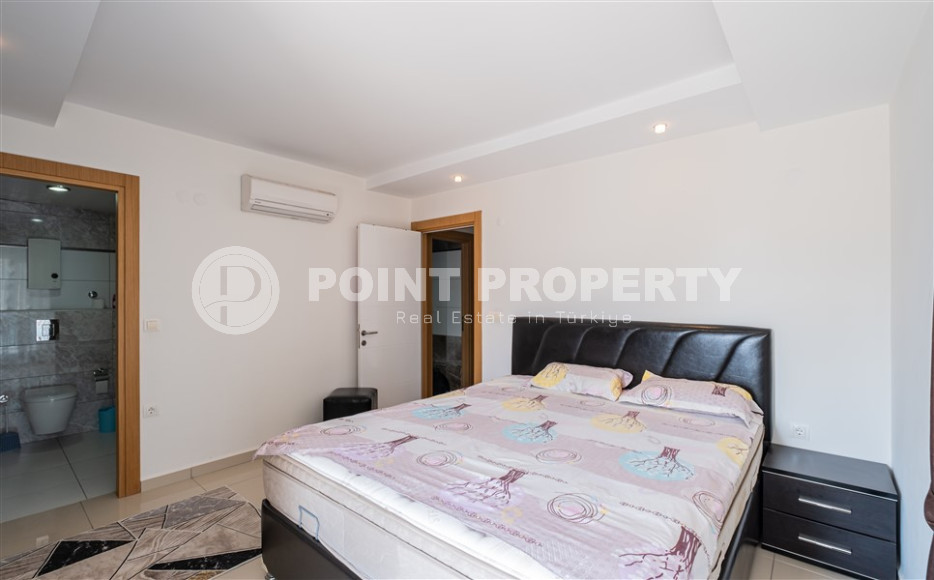 View apartment with two bedrooms, 112m² in an elite complex in Alanya - Cikcilli-id-1314-photo-9