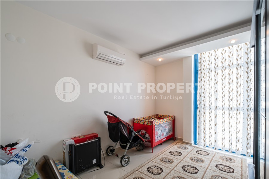 View apartment with two bedrooms, 112m² in an elite complex in Alanya - Cikcilli-id-1314-photo-10