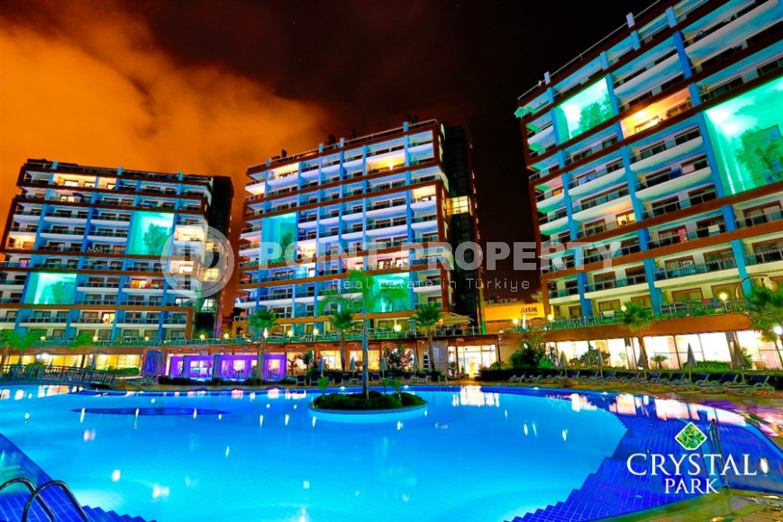 View apartment with two bedrooms, 112m² in an elite complex in Alanya - Cikcilli-id-1314-photo-31