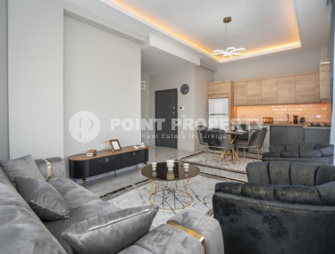 Двухкомнатная меблированная квартира, 60м² в комплексе с бассейном в районе Алании Демирташ-id-1315-фото-4