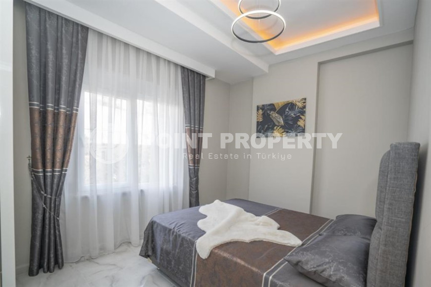 Двухкомнатная меблированная квартира, 60м² в комплексе с бассейном в районе Алании Демирташ-id-1315-фото-8