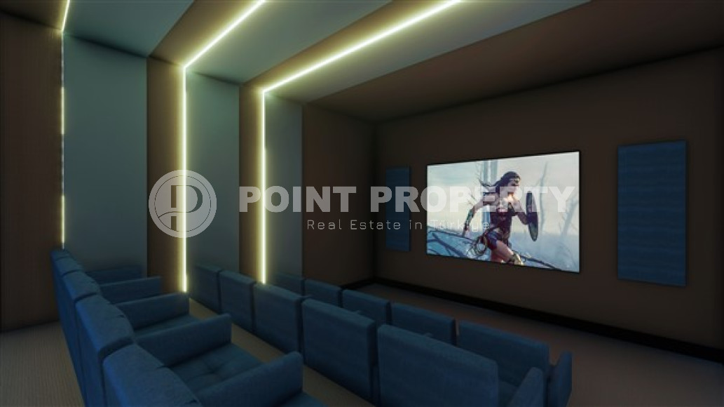 Двухуровневые апартаменты 100 м2 в строящейся резиденции с собственным пляжем, район Авсаллар-id-3622-фото-14