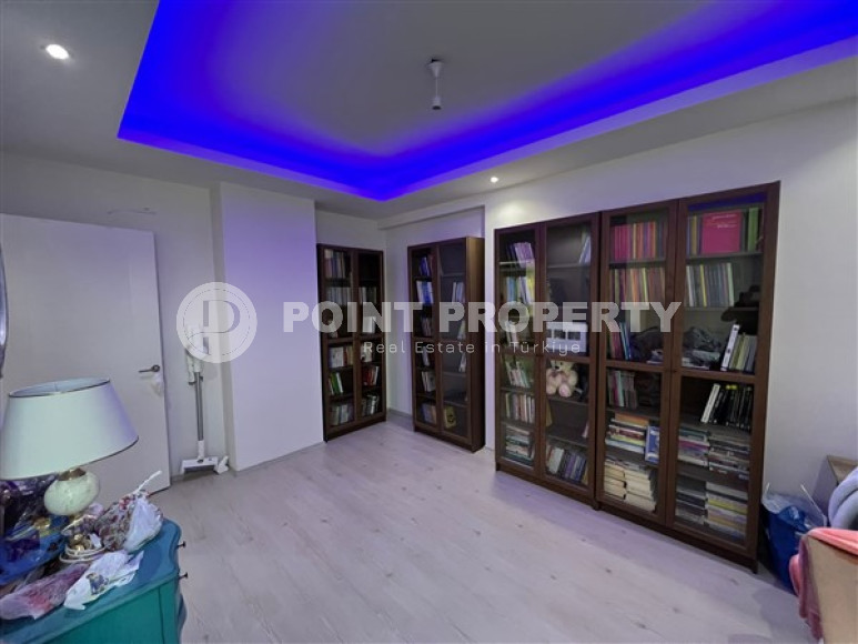 Комфортабельные двухуровневые апартаменты 145 м2, район Тосмур, в 250 метрах от пляжей-id-3629-фото-8