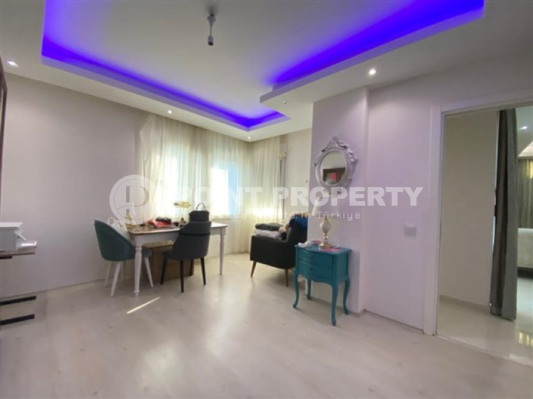 Комфортабельные двухуровневые апартаменты 145 м2, район Тосмур, в 250 метрах от пляжей-id-3629-фото-9