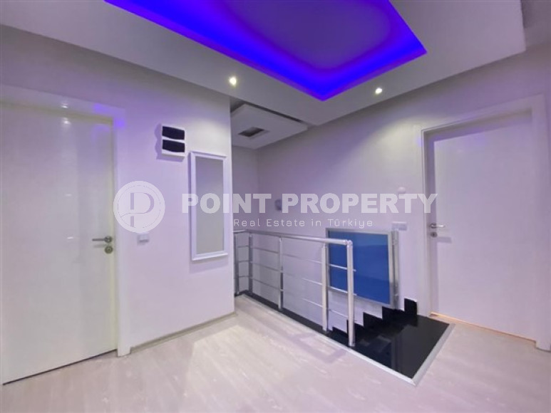 Комфортабельные двухуровневые апартаменты 145 м2, район Тосмур, в 250 метрах от пляжей-id-3629-фото-12