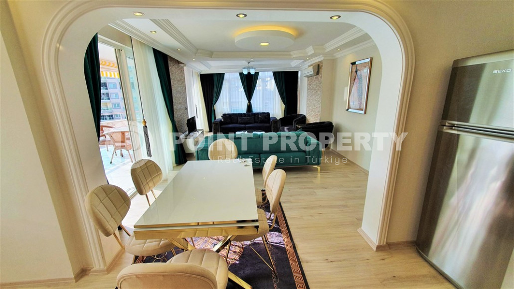 Готовая к проживанию, квартира 2+1, 115м², у вторничного рынка в Махмутларе, в 400м моря-id-1316-фото-5