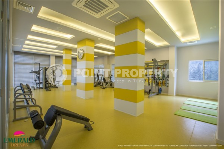 Светлая квартира 2+1 в жилом комплексе с богатой внутренней инфраструктурой.-id-3633-фото-10