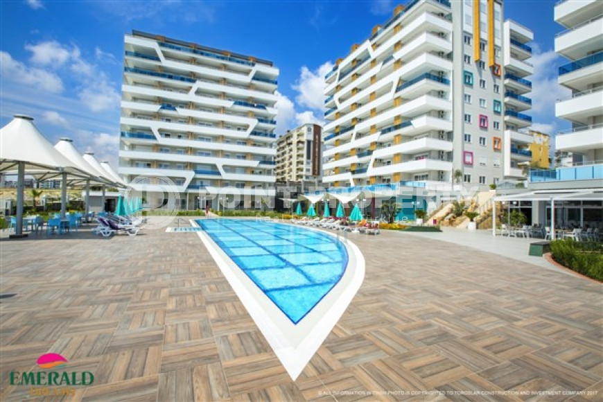 Светлая квартира 2+1 в жилом комплексе с богатой внутренней инфраструктурой.-id-3633-фото-16