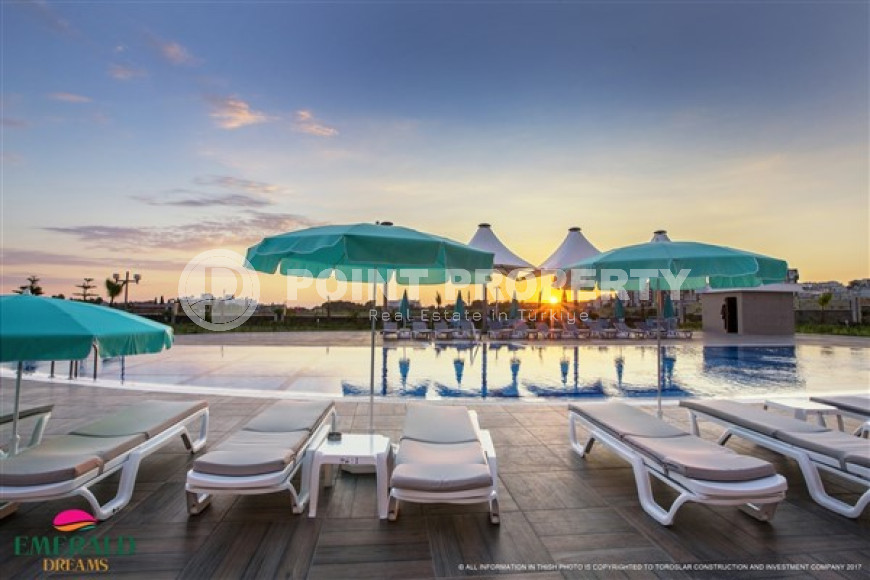 Светлая квартира 2+1 в жилом комплексе с богатой внутренней инфраструктурой.-id-3633-фото-18