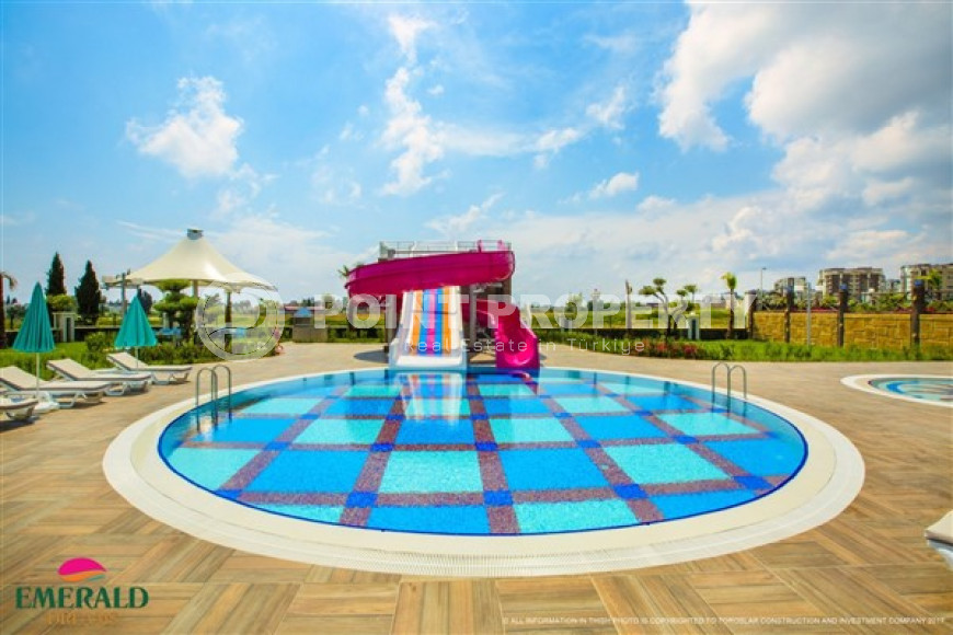 Светлая квартира 2+1 в жилом комплексе с богатой внутренней инфраструктурой.-id-3633-фото-19