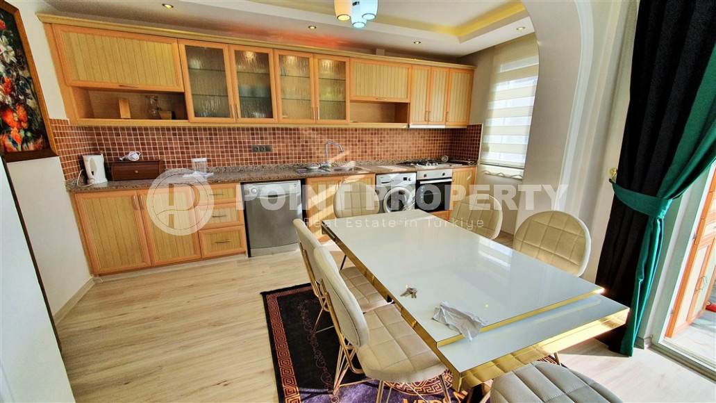 Готовая к проживанию, квартира 2+1, 115м², у вторничного рынка в Махмутларе, в 400м моря-id-1316-фото-7