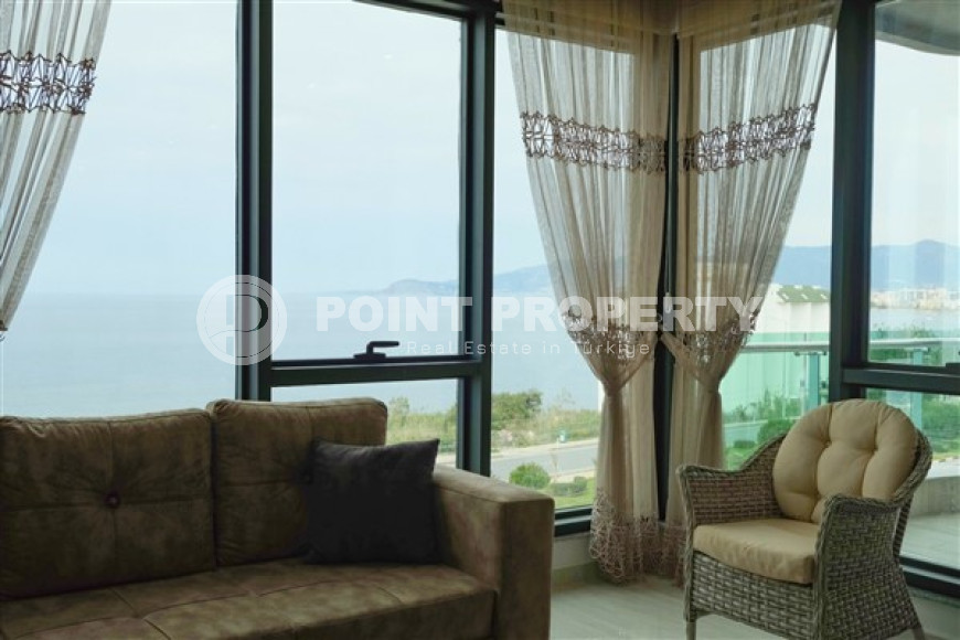 Атмосферная квартира 2+1 на первой линии в районе Каргыджак.-id-3636-фото-13