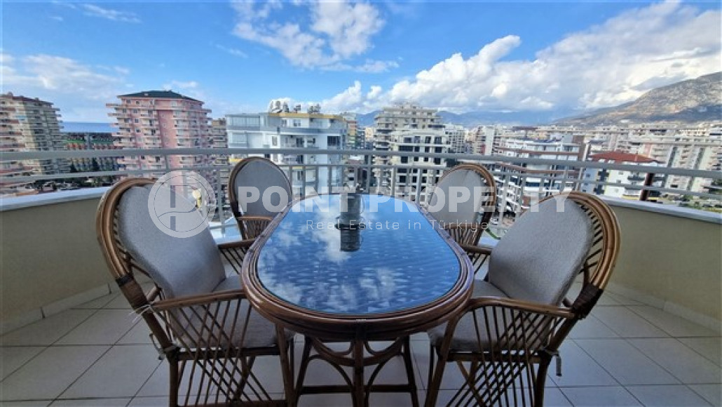 Двухуровневая квартира 4+1 в 400 метрах от моря в центре района Махмутлар.-id-3637-фото-12