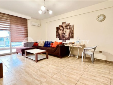 Компактная светлая квартира 1+1 в 300 метрах от  центра района Махмутлар.-id-3640-фото-4