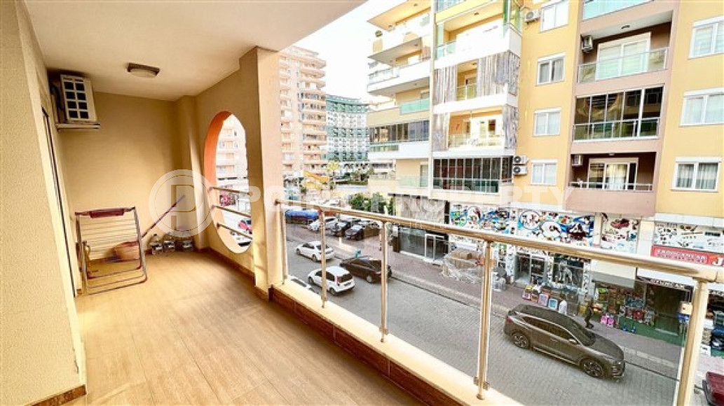 Компактная светлая квартира 1+1 в 300 метрах от  центра района Махмутлар.-id-3640-фото-10