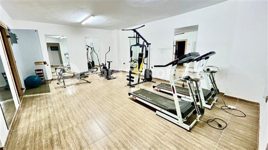 Компактная светлая квартира 1+1 в 300 метрах от  центра района Махмутлар.-id-3640-фото-12