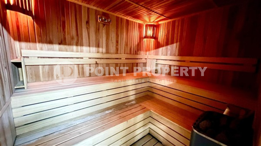 Компактная светлая квартира 1+1 в 300 метрах от  центра района Махмутлар.-id-3640-фото-14