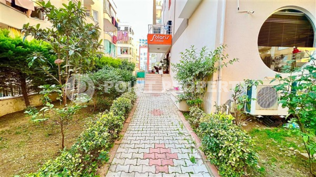 Компактная светлая квартира 1+1 в 300 метрах от  центра района Махмутлар.-id-3640-фото-15