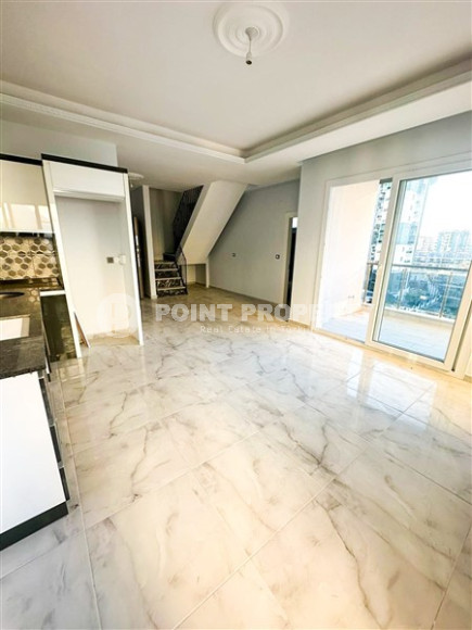 Дуплексные апартаменты с площадью 125 м2 без мебели, район Махмутлар, 400 метров от моря-id-3644-фото-4