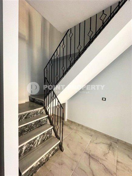 Дуплексные апартаменты с площадью 125 м2 без мебели, район Махмутлар, 400 метров от моря-id-3644-фото-7