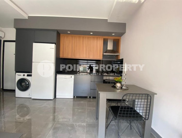 Stylish one-bedroom apartment, 55m², in a cozy complex at the foot of the mountains in Oba, Alanya-id-1317-photo-4