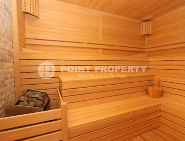 Трёхкомнатная квартира с площадью 100 м2, центр Аланьи. Продается с мебелью.-id-3650-фото-4