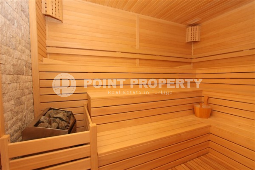 Трёхкомнатная квартира с площадью 100 м2, центр Аланьи. Продается с мебелью.-id-3650-фото-4