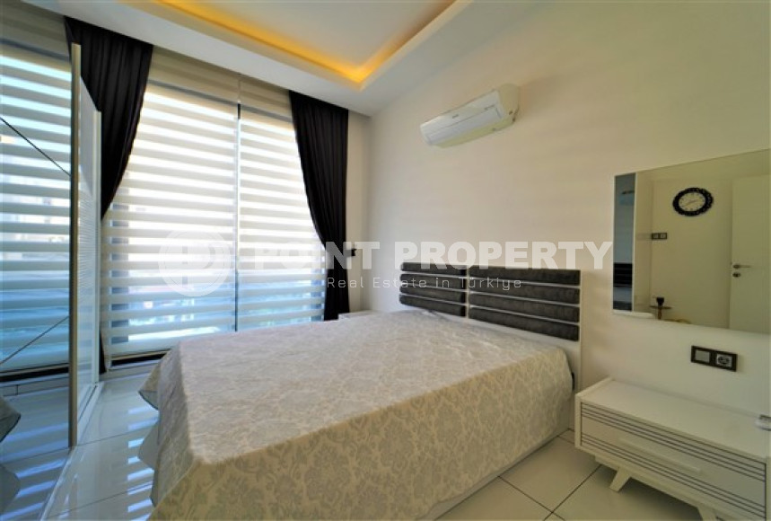 Трёхкомнатная квартира с площадью 100 м2, центр Аланьи. Продается с мебелью.-id-3650-фото-7