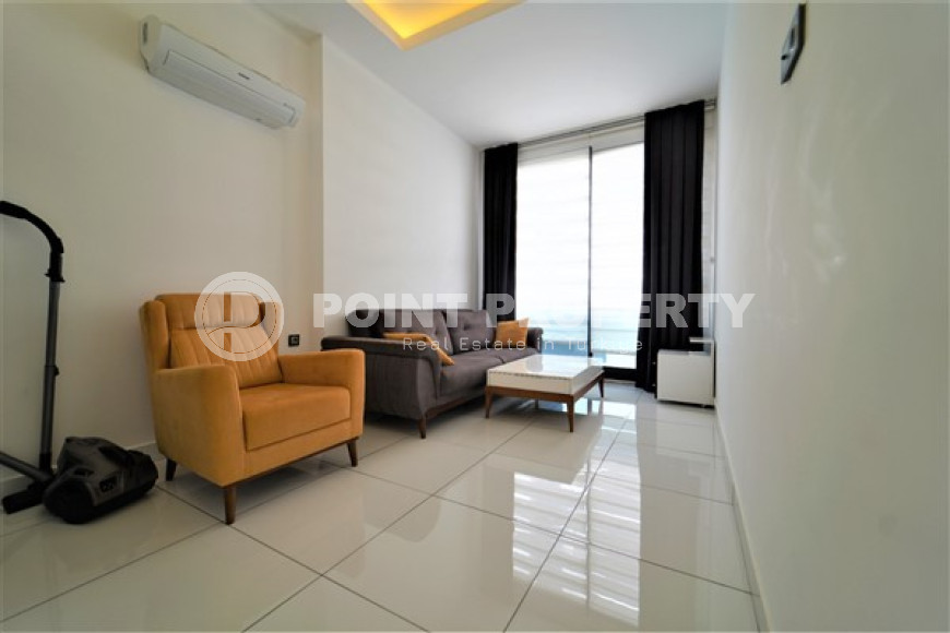 Трёхкомнатная квартира с площадью 100 м2, центр Аланьи. Продается с мебелью.-id-3650-фото-12