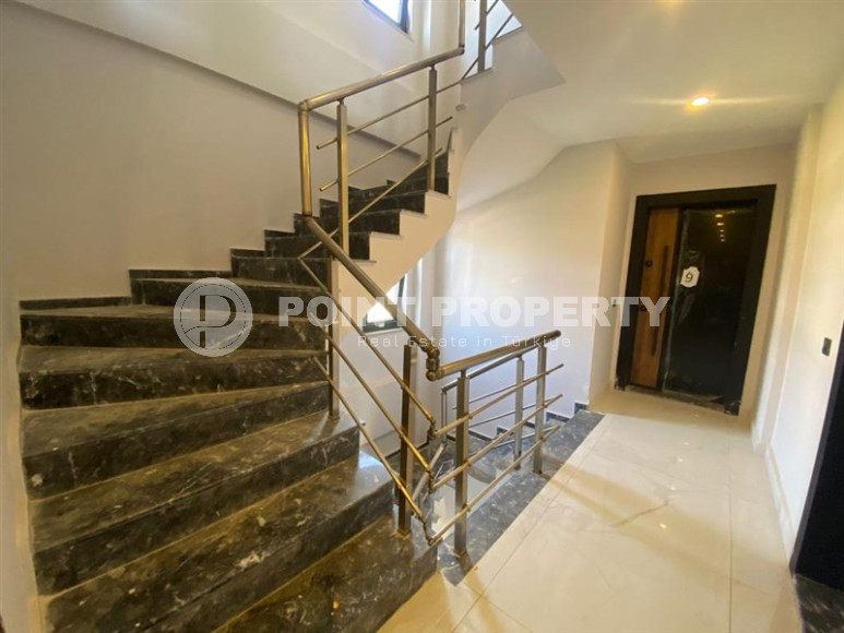 Stylish one-bedroom apartment, 55m², in a cozy complex at the foot of the mountains in Oba, Alanya-id-1317-photo-10