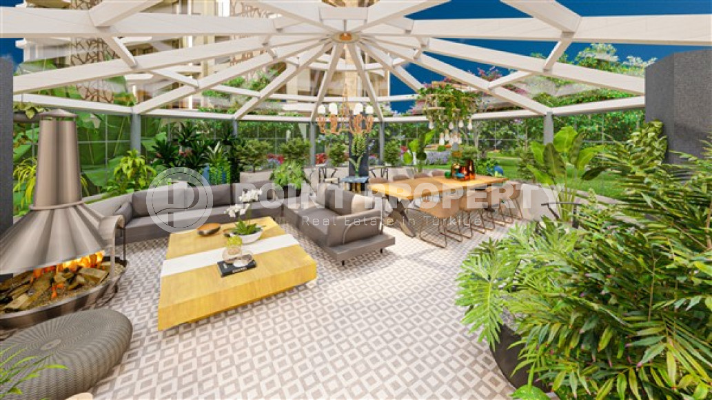 Апартаменты с возможным оформлением вида на жительство в престижном районе Оба.-id-3651-фото-7