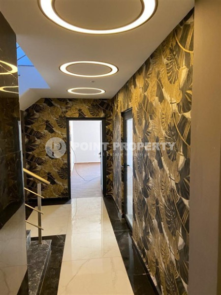 Stylish one-bedroom apartment, 55m², in a cozy complex at the foot of the mountains in Oba, Alanya-id-1317-photo-11