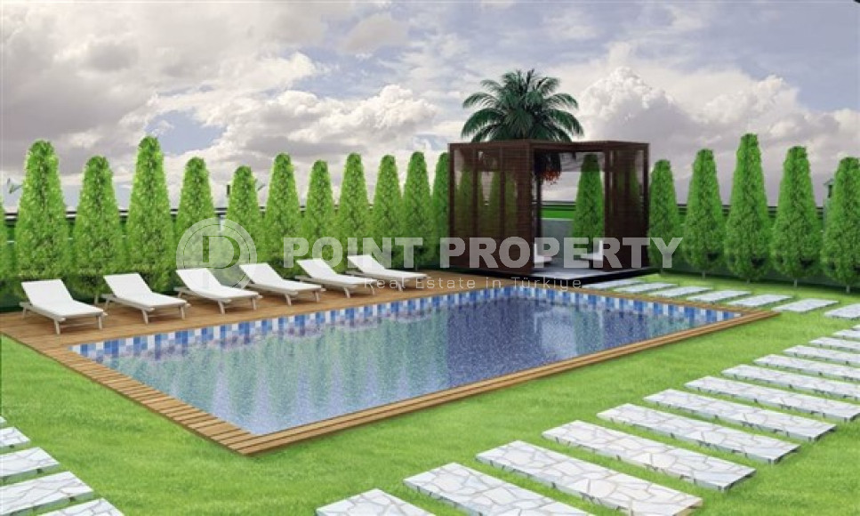 Compact apartment 58 m2 in a low-rise complex under construction, Gazipasa-id-3655-photo-3