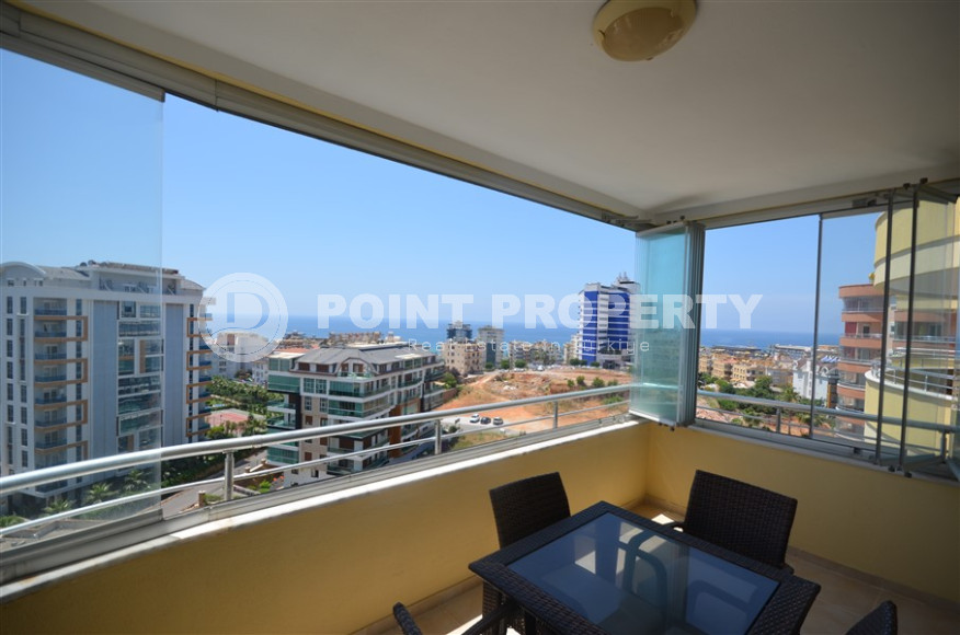 Уютная трехкомнатная квартира, 120м², в комплексе с инфраструктурой, в 400м от моря в районе Алании Тосмур-id-1318-фото-18