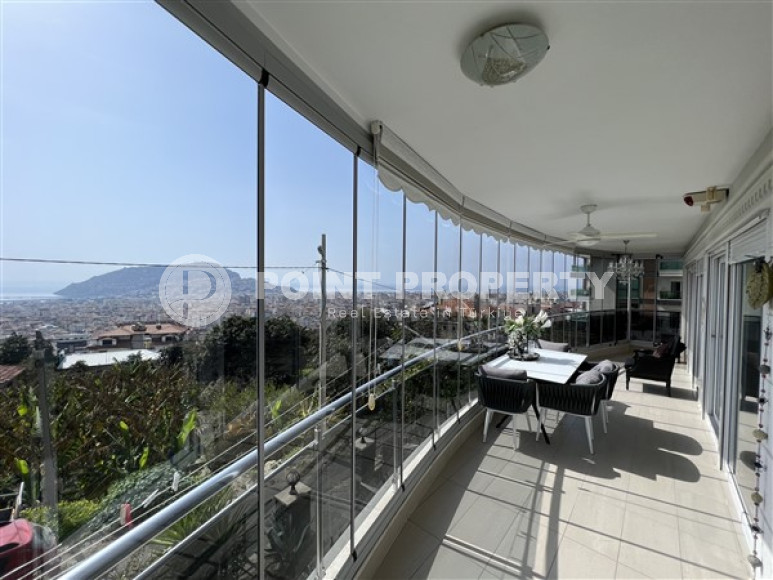 Респектабельные апартаменты 110 м2 с просторными балконами, центр Аланьи-id-3662-фото-5