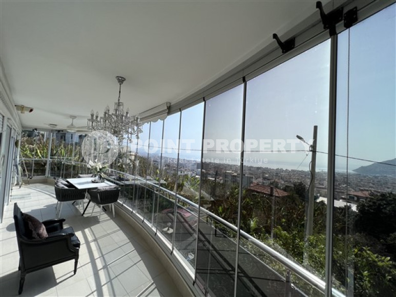 Респектабельные апартаменты 110 м2 с просторными балконами, центр Аланьи-id-3662-фото-6